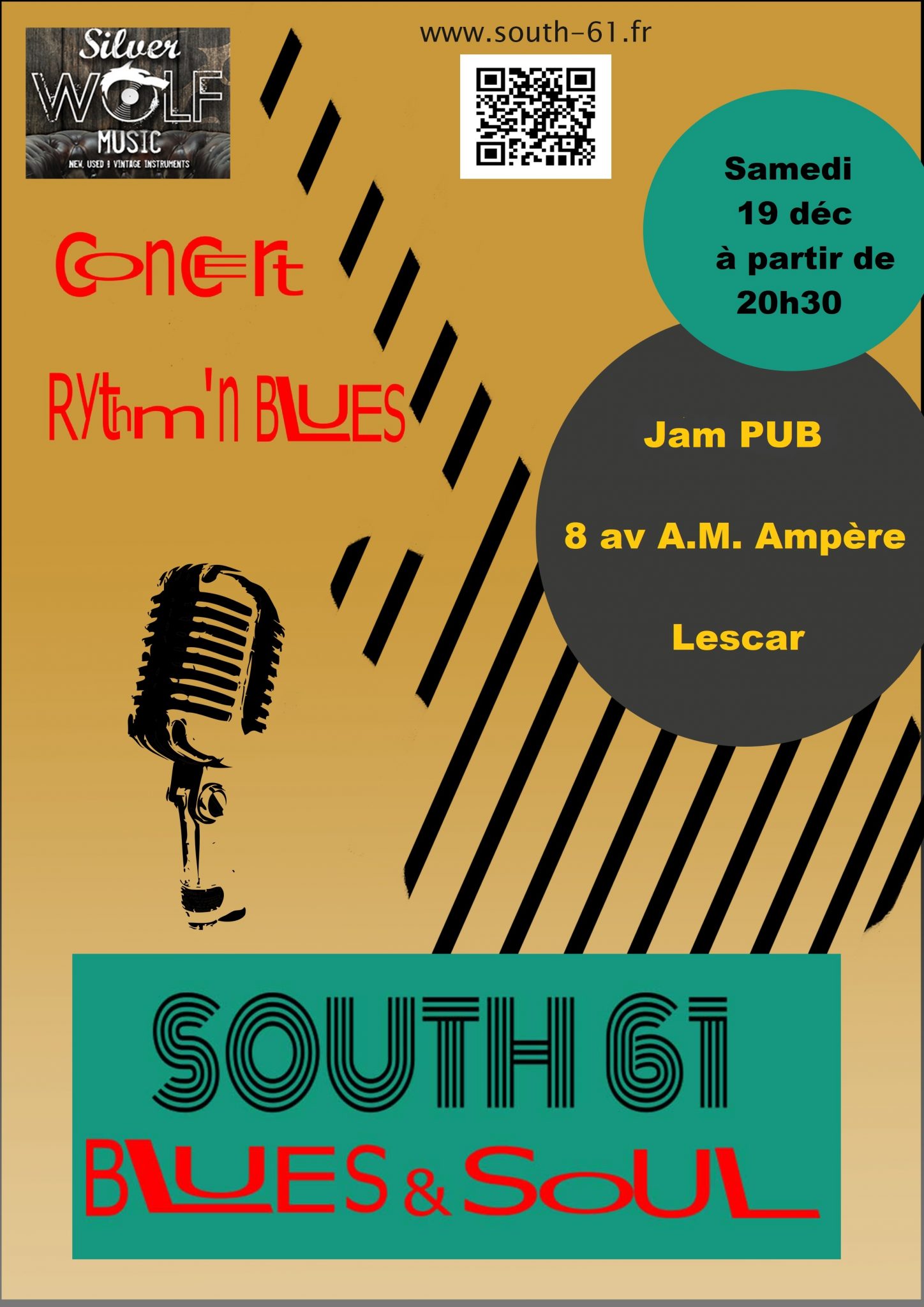 Lescar au Jam Pub le samedi 19 décembre 2020 SOUTH61